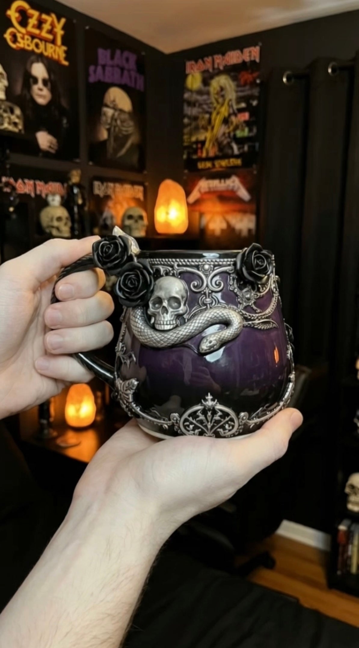 Serpent Rose Mug